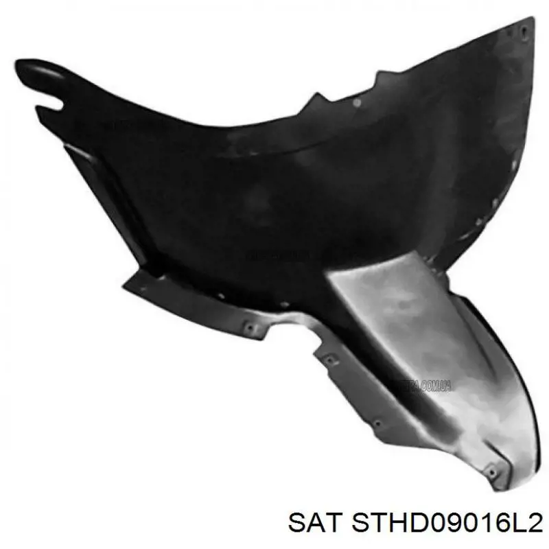 Підкрилок переднього крила, лівий Honda 74151SNAA01 ціна, від 9.67 USD