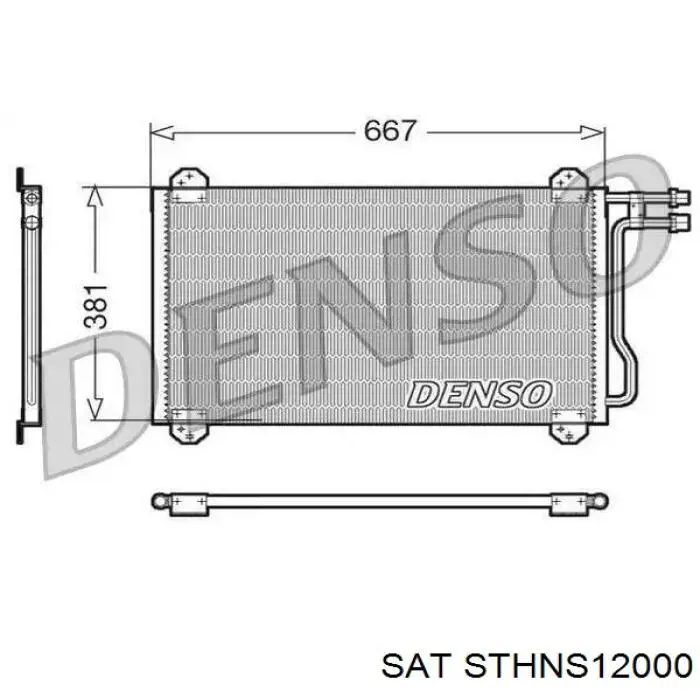Дифузор (кожух) радіатора охолодження Chrysler 253501W052 ціна, від 29.23 USD