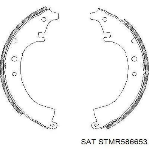 Колодки гальмові задні, барабанні S54525 Brembo