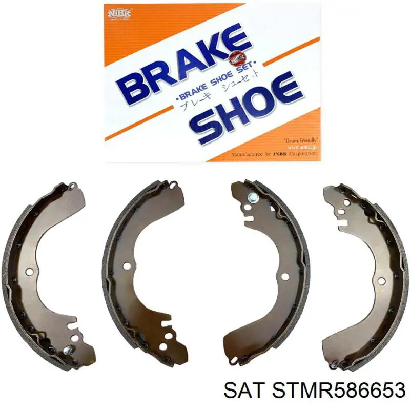 S54525 Brembo Колодки гальмівні задні, барабанні