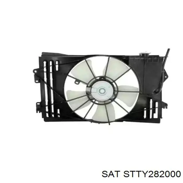 Дифузор (кожух) радіатора охолодження 1671121080 Toyota