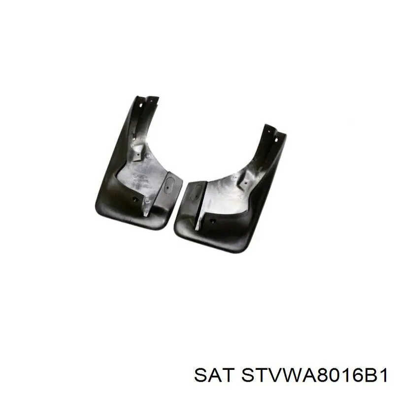 Комплект передніх бризковиків на Volkswagen Passat B6 3C2