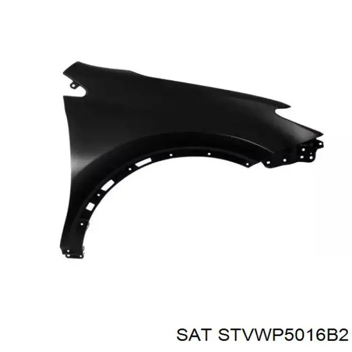 Бризковики передні, комплект SAT STVWP5016B2 ціна, від 79.40 USD