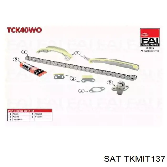 Купити TKMIT137 SAT Натягувач ланцюга ГРМ