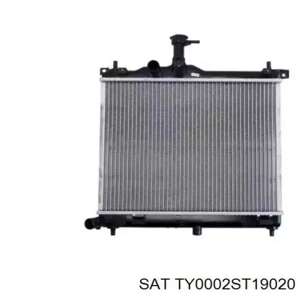 TY0002ST19020 SAT Радіатор охолодження двигуна