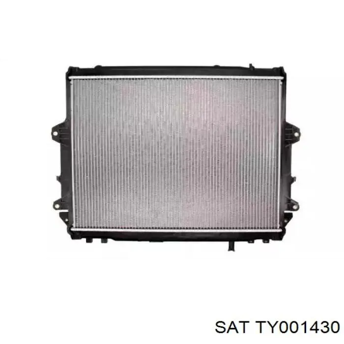 Радіатор основний SAT TY001430 ціна, від 109.56 USD