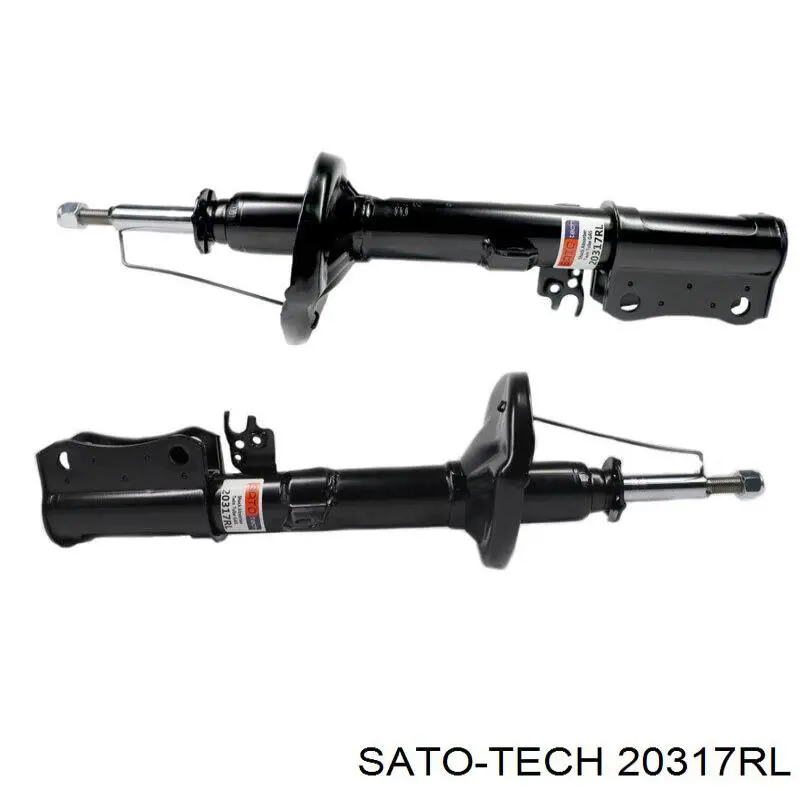 20317RL Sato Tech Амортизатор задній, лівий