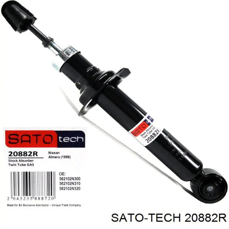 Амортизатор задній Sato Tech 20882R ціна, від 25.41 USD