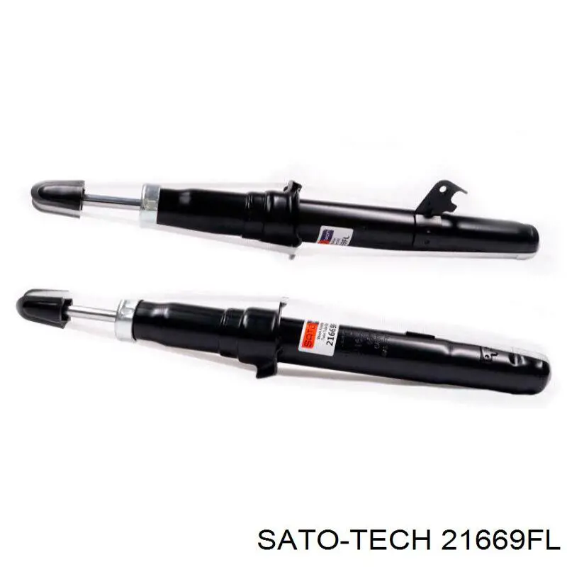 Амортизатор передній, лівий 21669FL Sato Tech