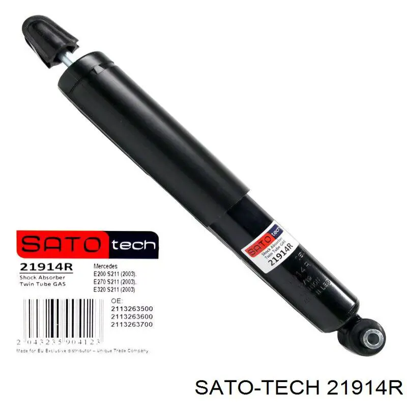 Купити 21914R Sato Tech Стійка амортизатора задня