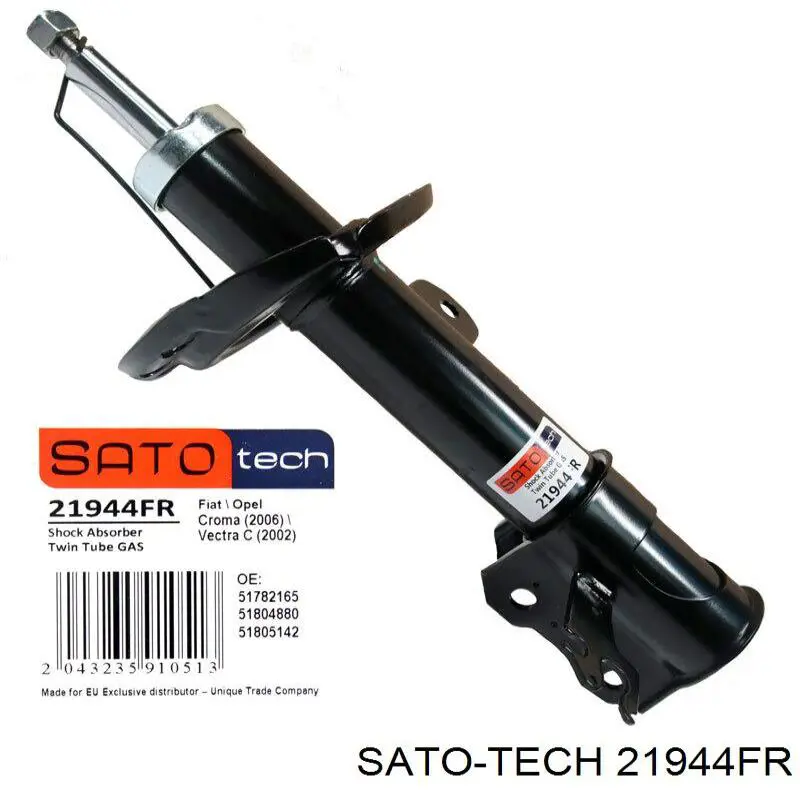 Амортизатор передній, правий Sato Tech 21944FR ціна, від 44.14 USD