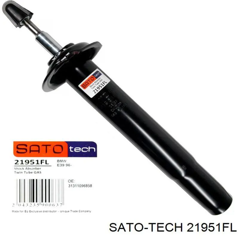 Амортизатор передньої підвіски, лівий Sato Tech 21951FL ціна, від 48.08 USD