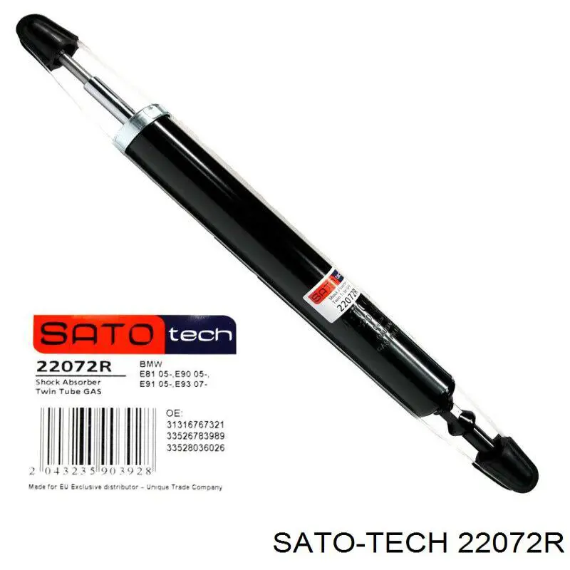 Амортизатор задній Sato Tech 22072R ціна, від 25.95 USD