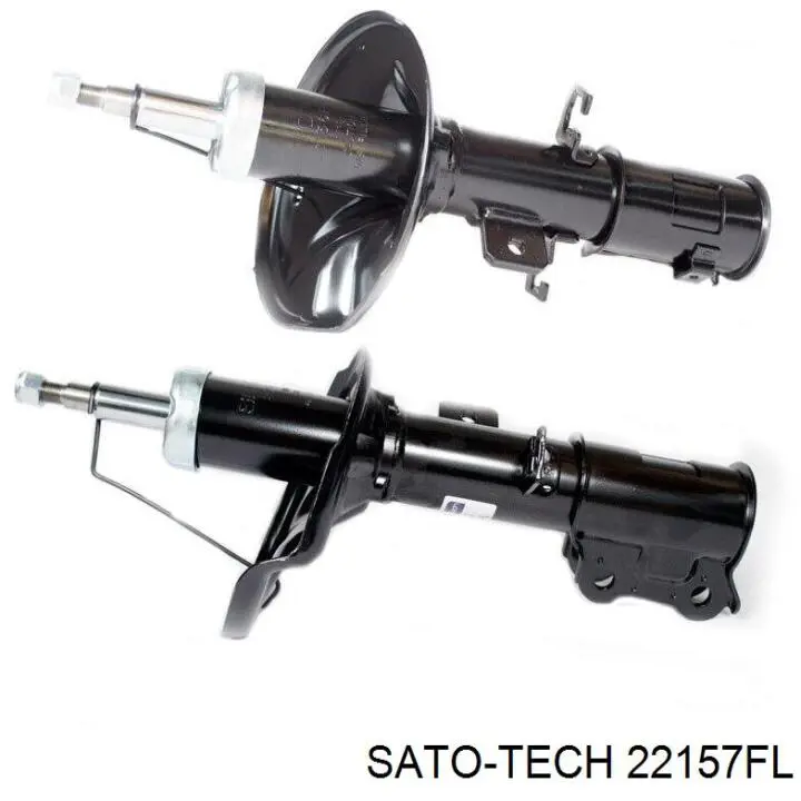 Амортизатор передньої підвіски, лівий Sato Tech 22157FL ціна, від 44.45 USD