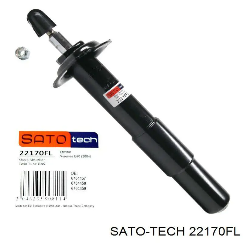 Амортизатор передньої підвіски, лівий Sato Tech 22170FL ціна, від 51.64 USD