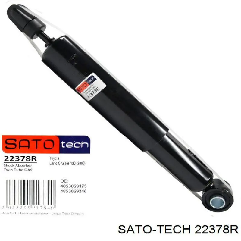 Купити 22378R Sato Tech Амортизатор задній, правий