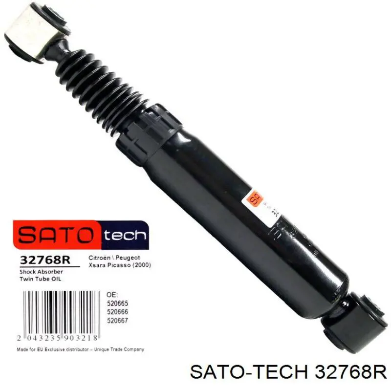 Амортизатор задній Sato Tech 32768R ціна, від 23.57 USD
