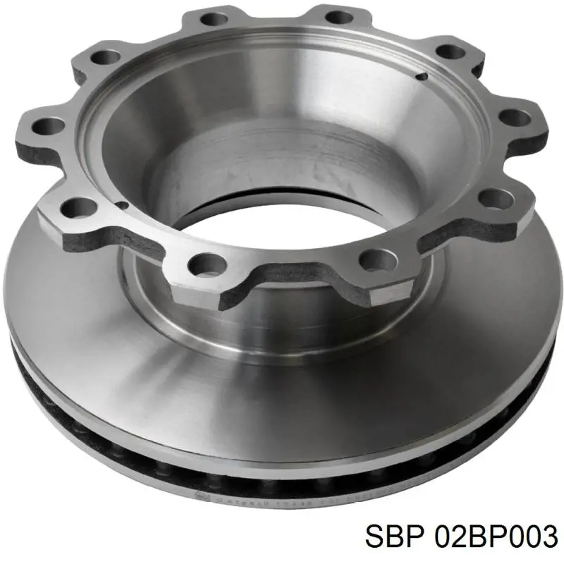 Купити 02BP003 SBP Диск заднього гальма