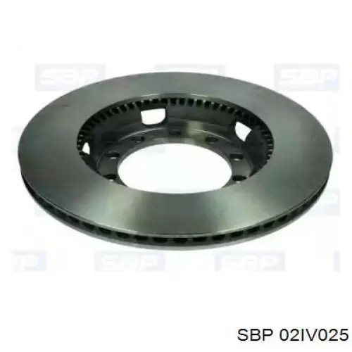 Диск переднього гальма SBP 02IV025 ціна, від 71.03 USD