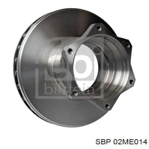 02ME014 SBP диск гальмівний задній