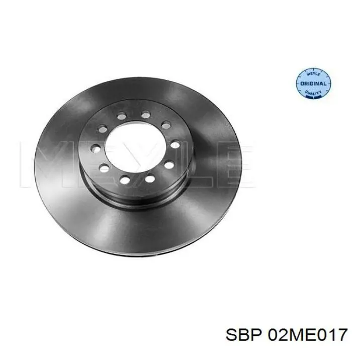 Диск переднього гальма SBP 02ME017 ціна, від 60.95 USD