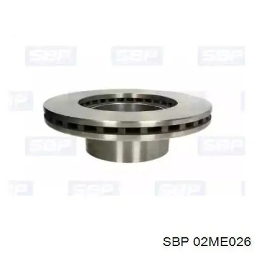 Диск переднього гальма SBP 02ME026 ціна, від 131.63 USD