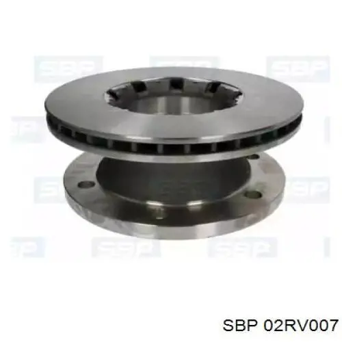 Диск переднього гальма SBP 02RV007 ціна, від 96.25 USD