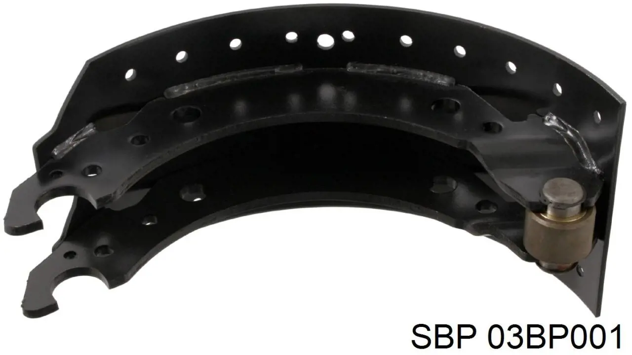 Купити 03BP001 SBP Колодки гальмові задні, барабанні