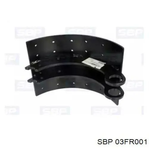 Купити 03FR001 SBP Колодки гальмові задні, барабанні