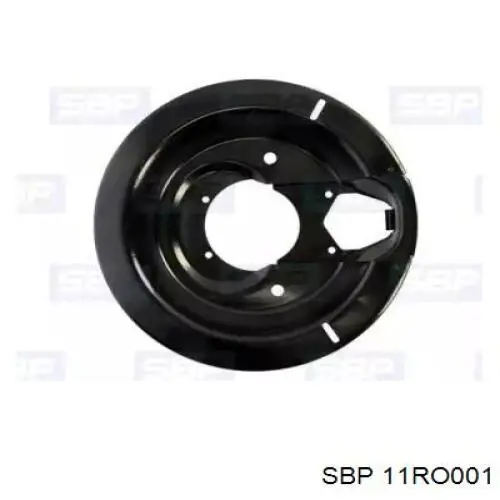 Захисний кожух гальмівного диска, заднього SBP 11RO001 ціна, від 22.30 USD