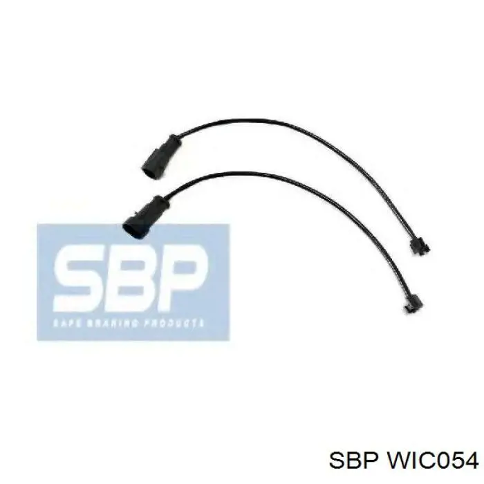 Датчик зносу гальмівних колодок, передній правий SBP WIC054 ціна, від 21.05 USD