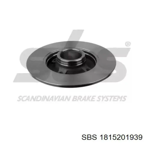 1815201939 SBS диск гальмівний задній
