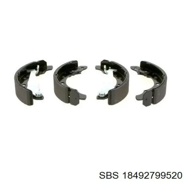 Колодки гальмові задні, барабанні SBS 18492799520 ціна, від 19.00 USD