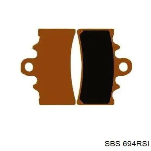 Гальмівні колодки SBS 694RSI ціна, від 25.91 USD