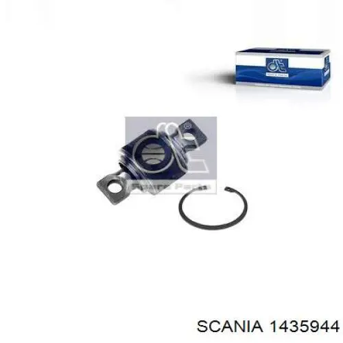 1435944 Scania Сайлентблок реактивної тяги, задній (85x19x58,5x170, Межосевое расстояние 130 мм)