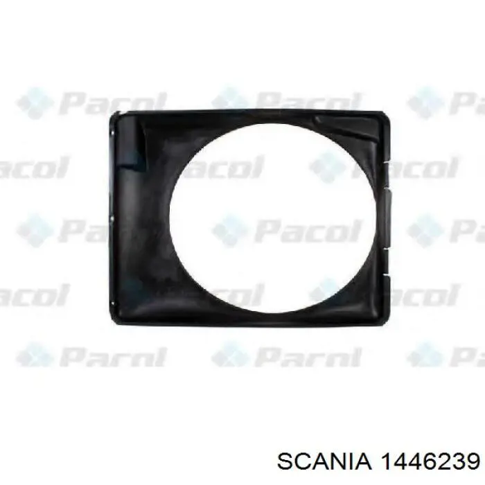 Дифузор (кожух) радіатора охолодження 1446239 Scania