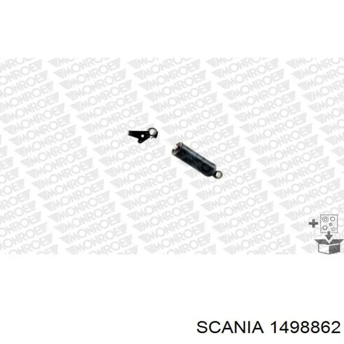 Амортизатор регулювання сидіння 1498862 Scania