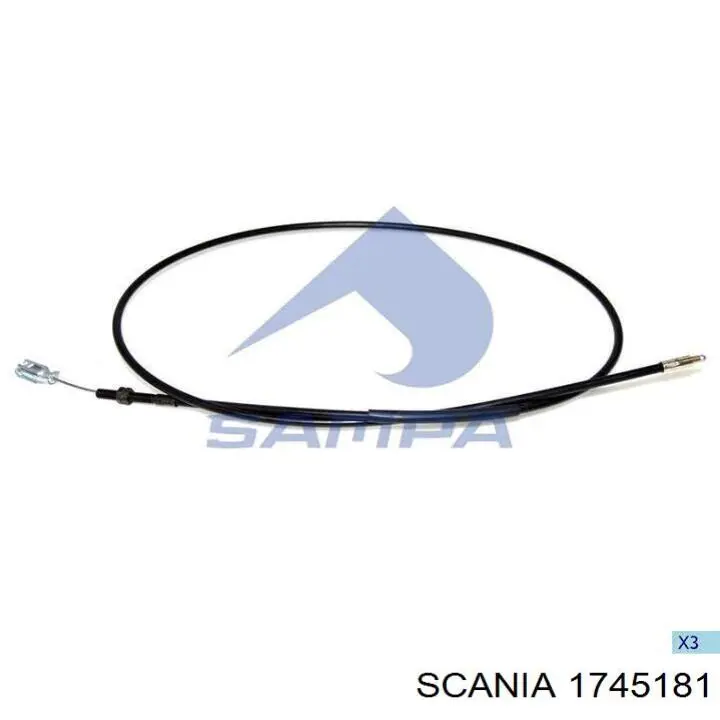 Трос відкриття капота Scania 1745181 ціна, від 31.59 USD