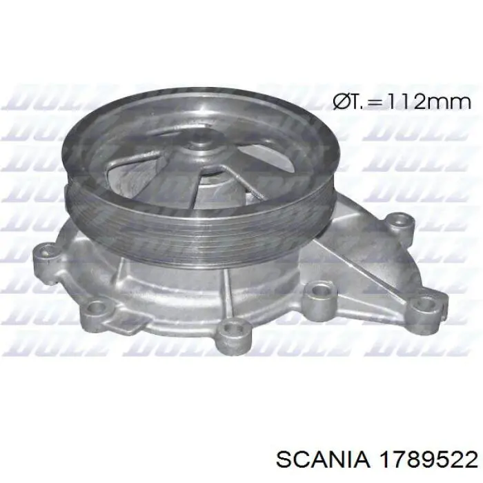 1789522 Scania Насос охолодження