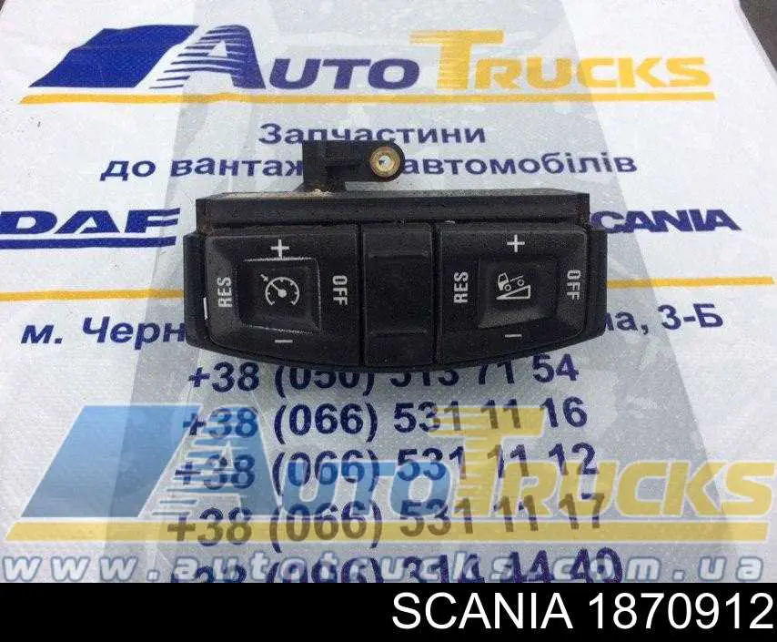 Перемикач круїз контролю Scania 1870912 ціна, від 172.08 USD