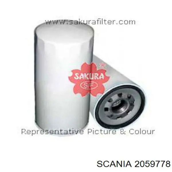 2059778 Scania фільтр масляний