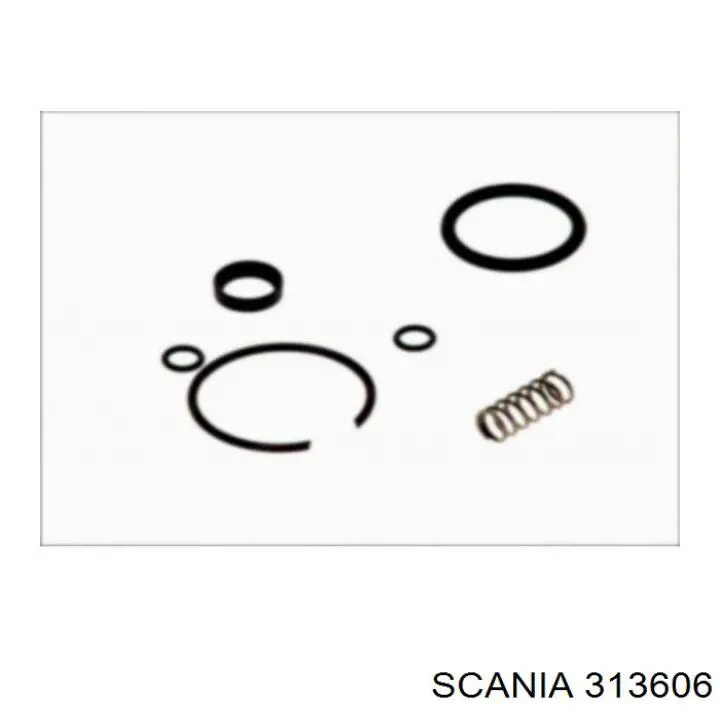 313606 Scania клапан аварійного розгальмовування