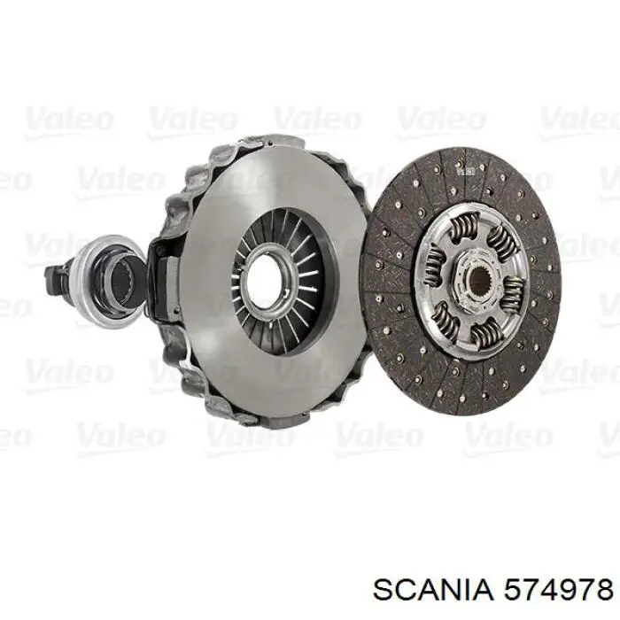 Купити 574978 Scania Комплект зчеплення (диск, корзина, підшипник)