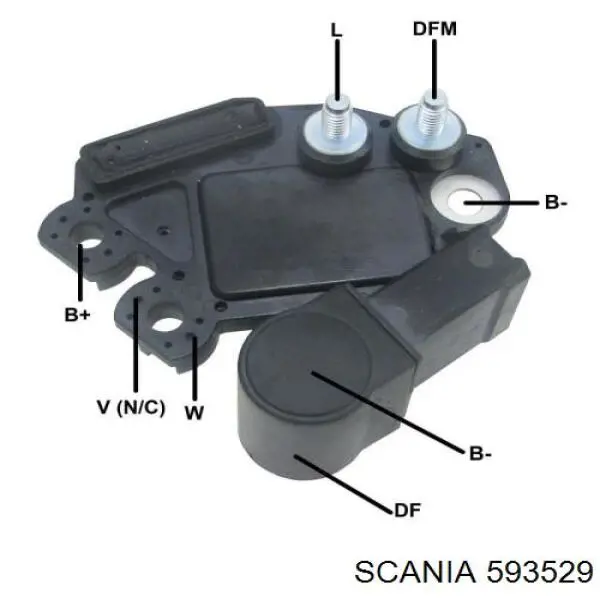 593529 Scania Реле-регулятор (напруги)