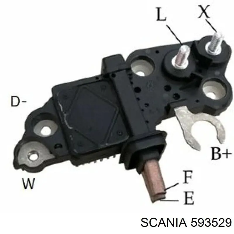Реле генератора 593529 Scania