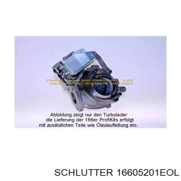 16605201EOL Schlutter турбіна
