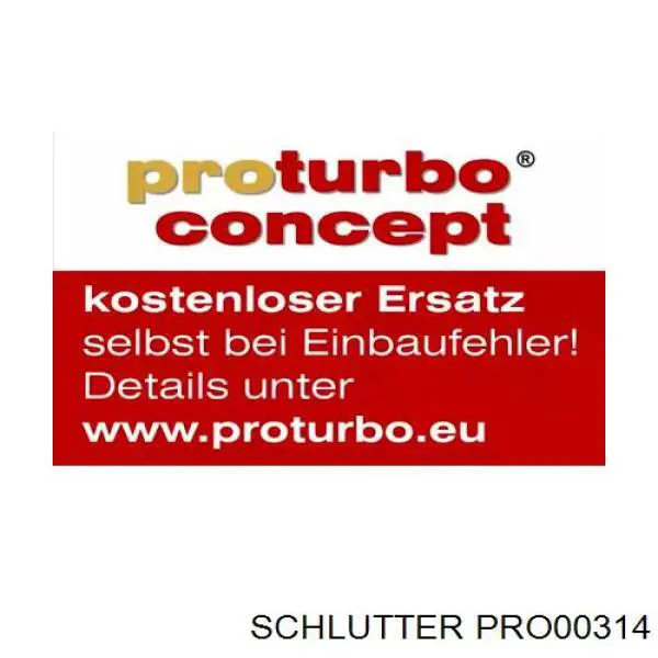 Турбіна PRO00314 Schlutter