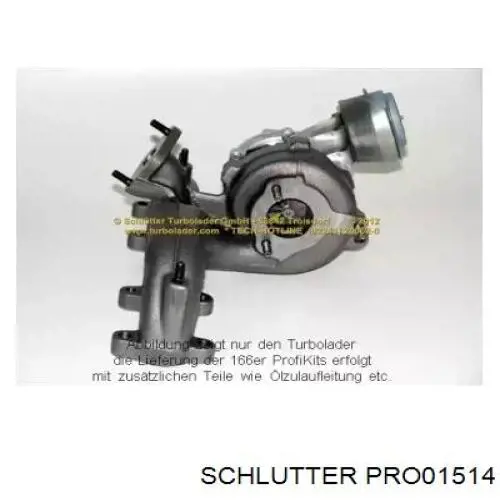 Турбіна PRO01514 Schlutter