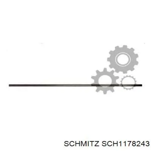 Колодки гальмові задні, дискові SCH1178243 Schmitz