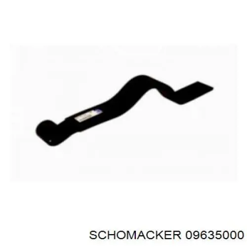 09635000 Schomacker Лист ресори задньої